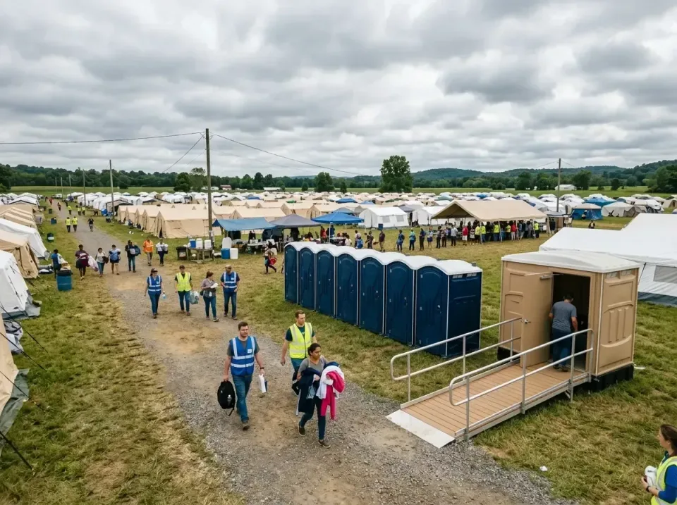 disaster-relief-camp-restrooms-010 — frequently asked questions, Dumpster & Portable Bathrooms Rental in Osseo, MN